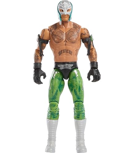 Amazon.com: Mattel WWE Rey Mysterio Action Figure, Main Event