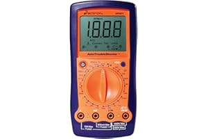 Actron CP7677 AutoTroubleShooter - Digital Multimeter and Engine Analyzer for Automotive Professionals, Orange