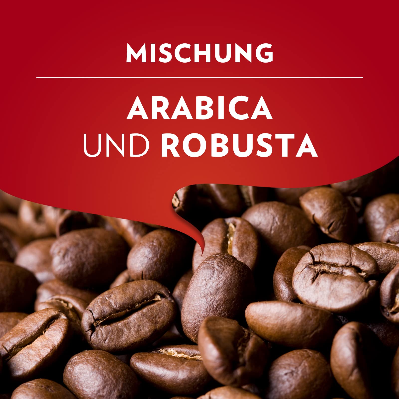 Lavazza, Qualità Rossa, Arabica & Robusta Kaffeebohnen, mit Aromanoten von Schokolade und Trockenfrüchten, Intensität 5/10, Mittlere Röstung, 1 Kg 3