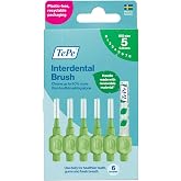 TePe Interdental Brush, Original, Yellow, 0.7mm/ISO 4, 8pcs, efficient Cleaning Between Teeth, Plaque Remover and Dental flosser for Small Gaps - View 4