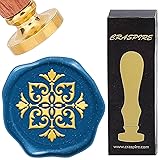 CRASPIRE Floral Wax Seal Stamps Retro Vintage