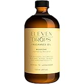 Eleven Drops Bougie 540 Diffuser Oil – Premium Fragrance Oil with Radiant Amber & Jasmine Notes – Elegant Aroma for Cold Air Diffusers, Home, Office, Candle Making, Pet Friendly, 4 Fl.Oz. Glass Bottle