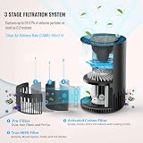 PureMate Air Purifier True HEPA Filter 4 Speeds Sleep Mode Night Light view 3