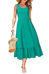 STYLEWORD Sundresses for Women 2025 Summer Beach