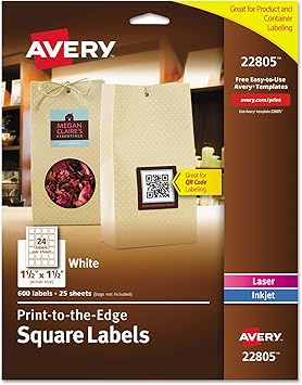 avery print to the edge square labels