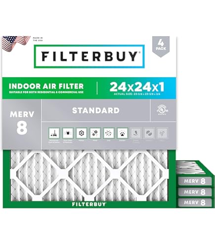 AIRX FILTERS WICKED CLEAN AIR. 16x25x5 Air Filter MERV 11 Compatible With