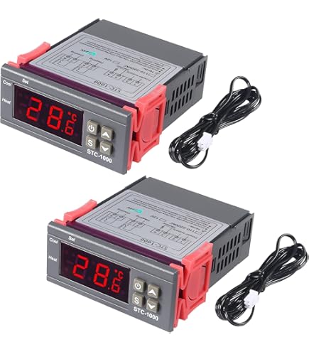 INCHOI- Digital LED Temperature Controller, PID Thermostat Meter With