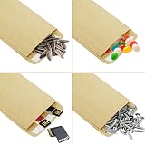 SZXMDKH 130 Pcs Small Brown Seed Envelopes 9x6 cm Self-Adhesive view 7