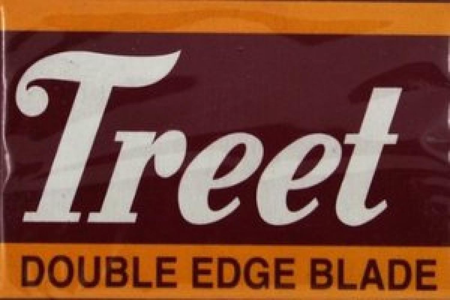 100 Treet Carbon Steel"The Black Beauty" Double Edge Safety Razor Blades