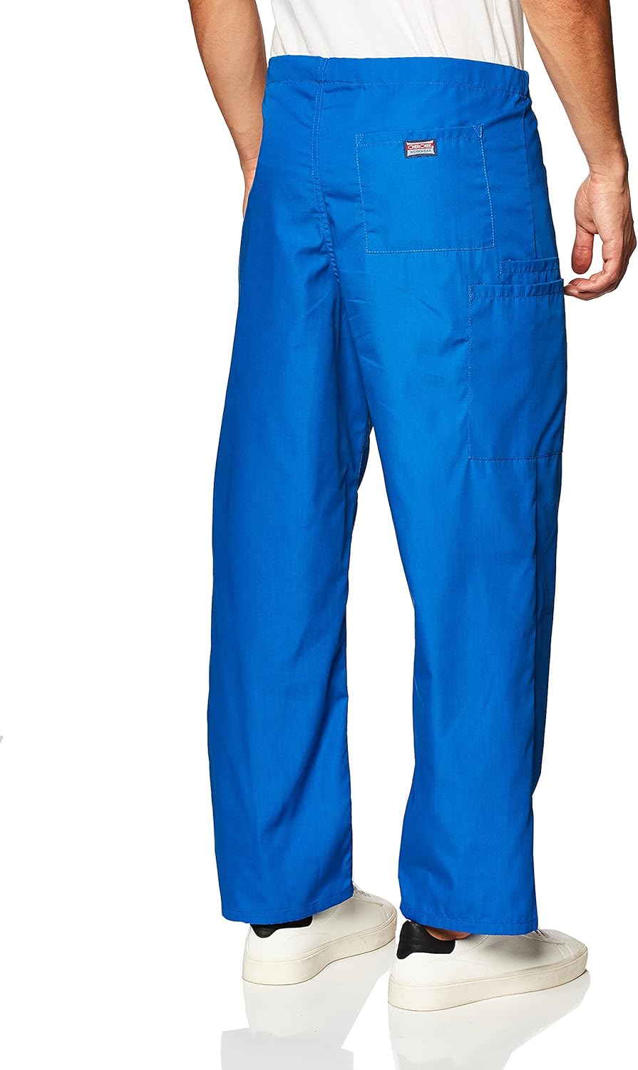 Cherokee Originals Unisex Drawstring Cargo Scrubs Pant, Royal, Small: Medical Scrubs Pants: Clothing
