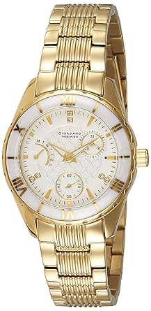 Giordano Analog White Dial Womens Watch - P246-55