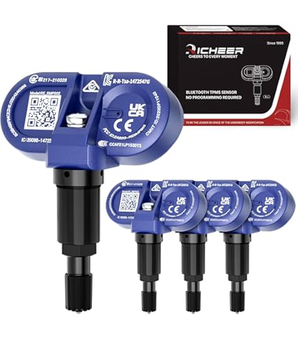 Amazon.com: Tesla Model 3, Y, S, X OEM Factory Bluetooth TPMS Set