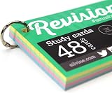 Silvine Luxpad 5x3 inch Ringbound Revision Cards Assorted Colours 48 view 4