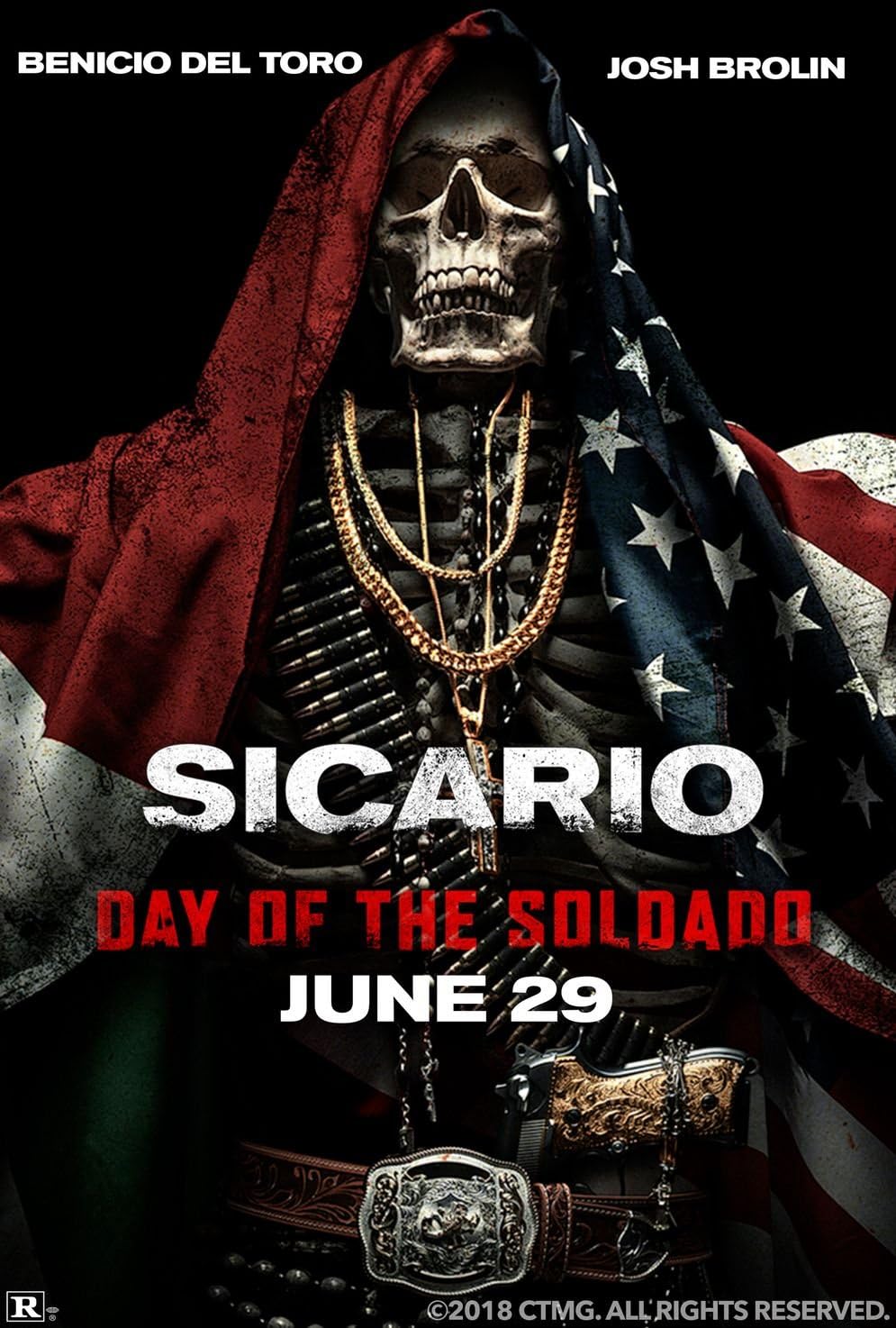 Kirbis Sicario 2 Soldado Movie Poster 18 x 28 Inches