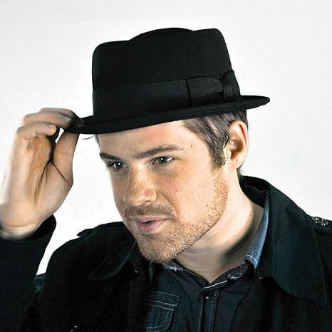 crushable pork pie hat