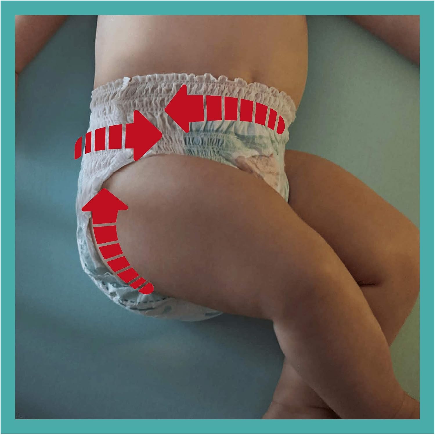 Pampers Nappies Size 5 (12 kg-17 kg) - Baby-Dry Pants, 37 Panties, White, Size 5 (37 Count) - Image 4
