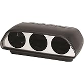 Auto Meter 5288 Black 2-1/16" Universal Dash Top Triple Gauge Mount