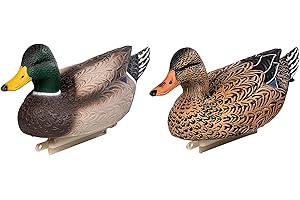 Heerweiyi Mallard Duck Decoys Popular New Material EVA Collapsible Plastic Duck Decoy Mallard Duck Decoys,Easy to Carry and use, More Cost-Effective.