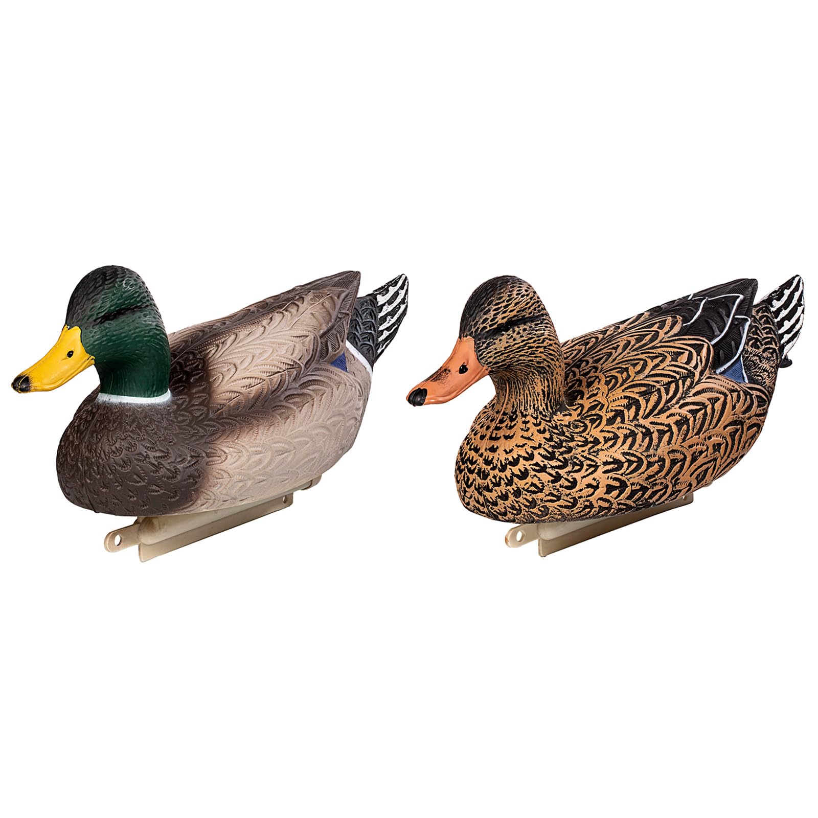 Photo 1 of Heerweiyi Mallard Duck 2-Pack. Popular New Material EVA Collapsible Plastic Duck Decoy Mallard Duck Decoys,Easy to Carry and use, More Cost-Effective.