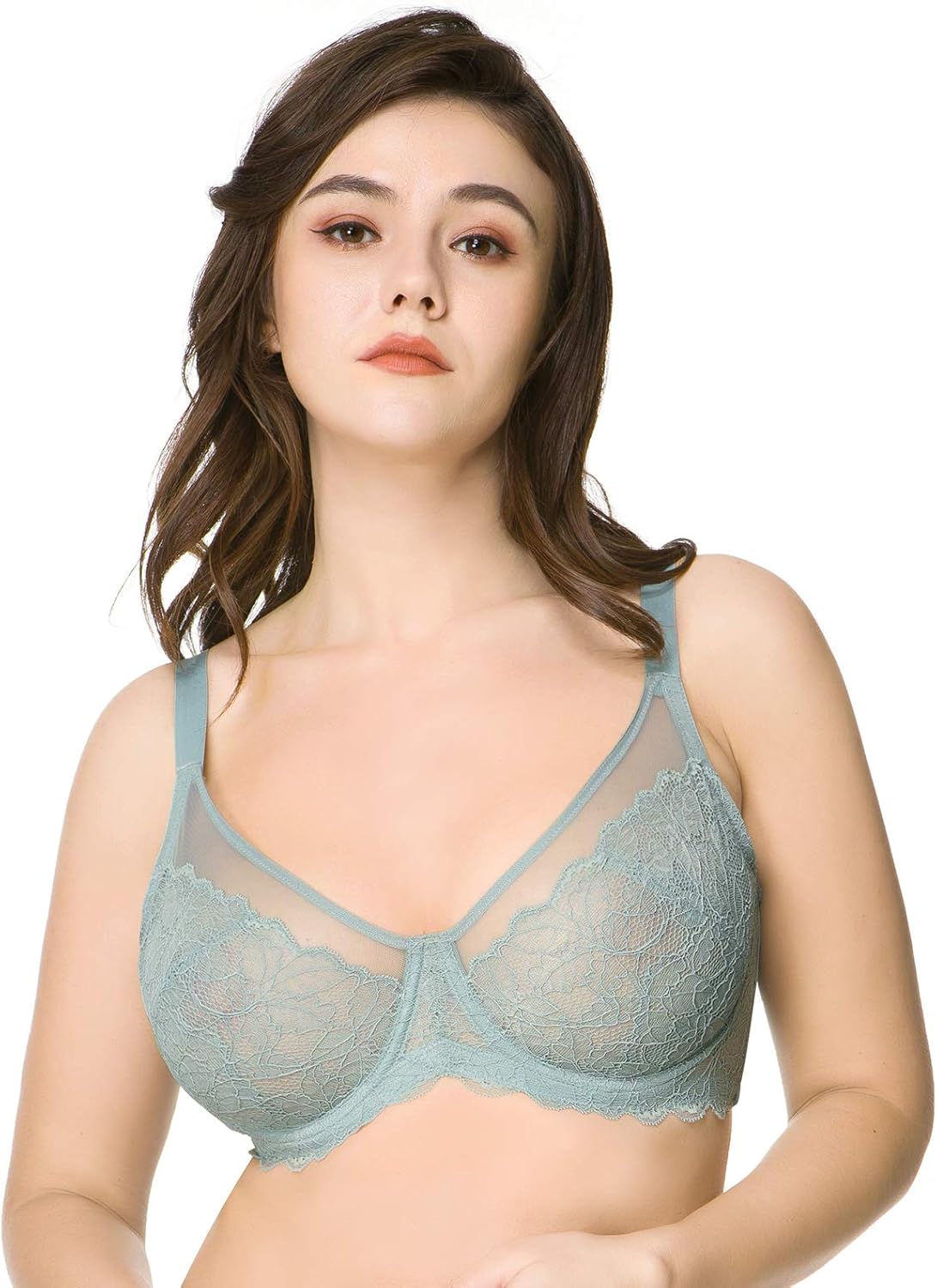HSIA Minimizer Unlined Bra for Woman Underwire Lace Full Coverage Bra 34C42DDD Amazon.de