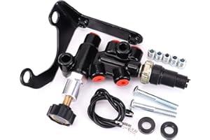 720-S 260-13190 Universal Combination Proportioning Valve and Mounting Bracket Lines Kit-Wilwood Style with Adjustable Knob