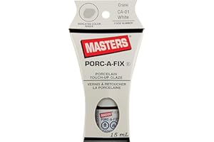 Master Plumber Q1070, Porcelain Touch-Up Glaze, Crane - White