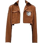 Micotaku Attack On Titan Officially Licensed Men's Survey Corps Jacket Cosplay Costume