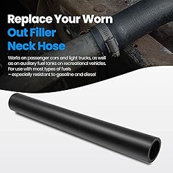 TKKEUEP Gasoline Fuel Filler Neck Hose with 4
