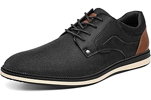 MERIDOS Men's Casual Dress Oxfords Shoes Lace-Up Business Casual Sneakers