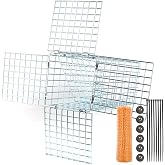 PrudoPex One Way Squirrel Door Excluder, 4 x 4 inch Opening, Humane One-Way Door for Squirrels, Chipmunks, Includes Full Installation Kit