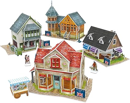 Amazon Com Cubicfun 3d Britain Puzzles Architectural Cityscapes