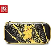 PowerA Slim Case for Nintendo Switch 2 - Pikachu Storm, Officially Licensed, Protective Case, Holds 10 Game Cards, Padded Screen Protector, Built-in Play Stand