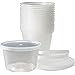 Deli Food Storage Containers with Lids, 16 Ounce, 50 Count