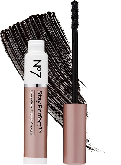 No7 Stay Perfect Mascara Black 7ml - Long Lasting Volume & Definition
