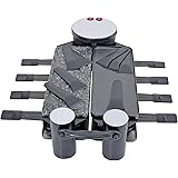 Swissmar 8 Person Swivel Raclette Cast Aluminum and Stone Grill Top