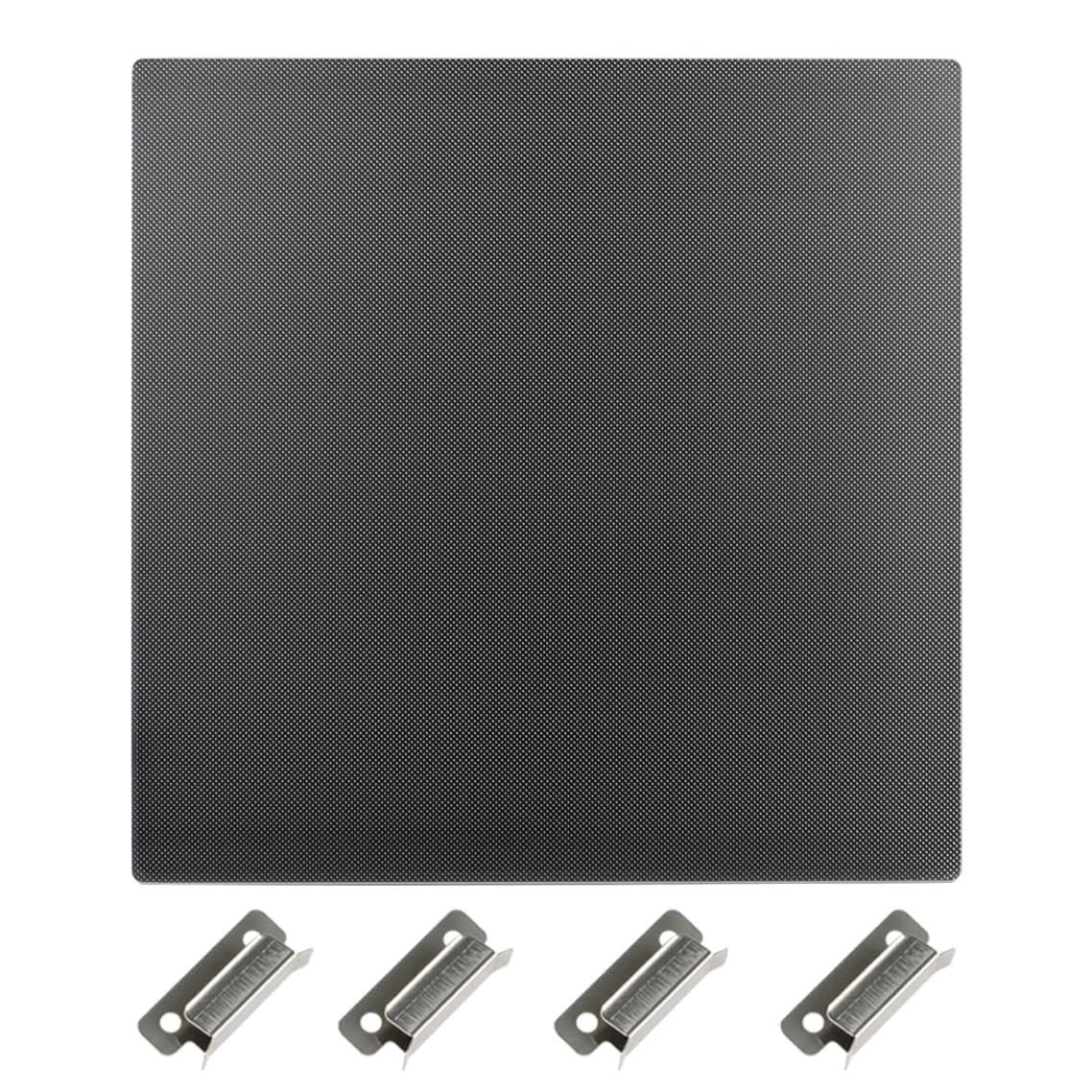 IdeaFormer 235x235x4mm 3D Printer Tempered Glass Plate,Upgrade Glass Print Bed with 4 clips for Ender 3/ Ender 3 Pro/Ender 3 V2/ Ender 5/ Ender 5 Pro