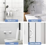 Newthinking Suction Grab Rails Bath Safety Handle 2 Suction Cups Non Slip view 4
