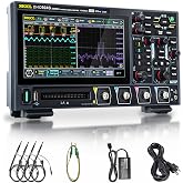 RIGOL DHO924S Oscilloscope with Built-in Signal Generator, 250MHz, 12-Bit | Built-in 25MHz AFG signal generator, 250MHz bandwidth, 12-bit high resolution, 2-in-1 professional lab instrument