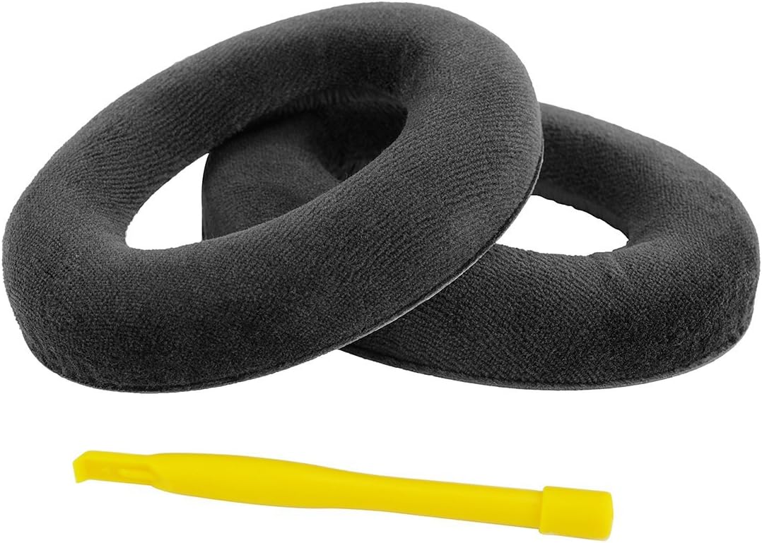 Geekria Comfort Velour Replacement Ear Pads for Sennheiser HD505, HD515, HD518, HD555, HD558, HD559, HD569, HD579 - Image 4