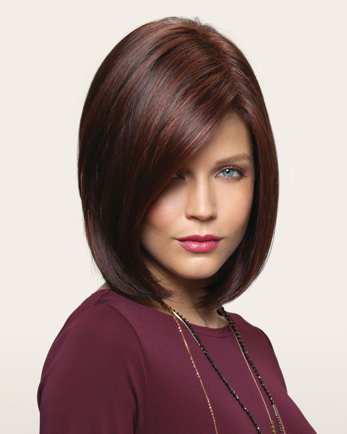 Amazon Com Hailey Wig Color Dark Chocolate Noriko Wigs 8 Chin