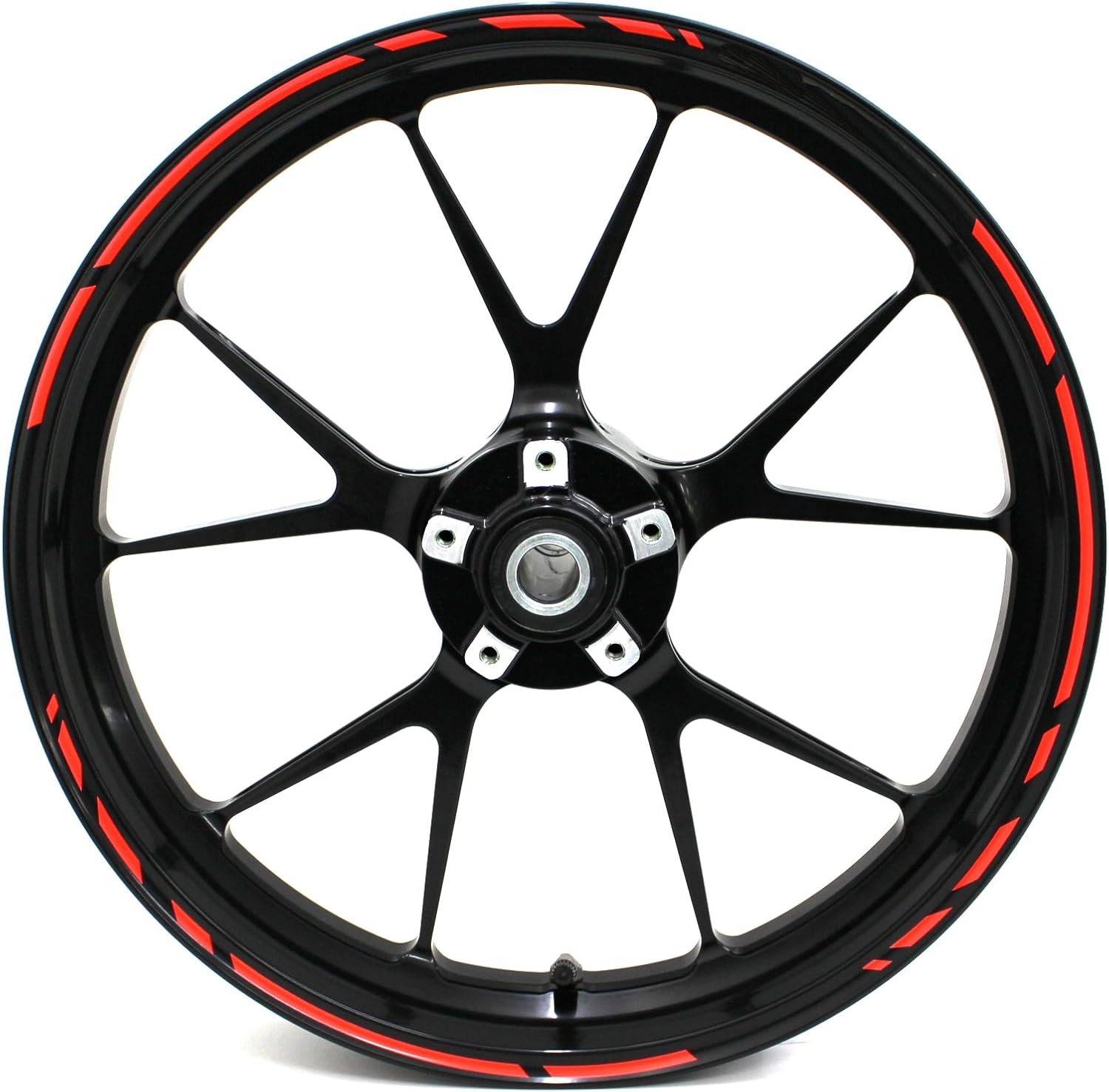 Felgenrandaufkleber Für 17 Zoll Motorräder - Racing Design Wasserfest