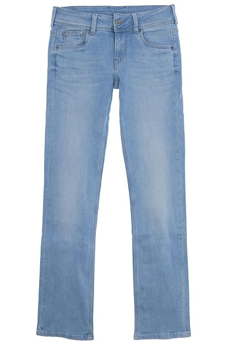 Pepe Jeans Saturn Damen Hose Pants Denim Stretch Straight Cut Regular Fit Used