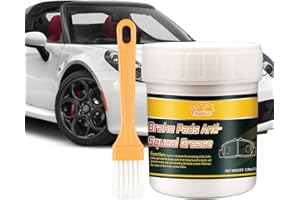ONARIEER Brake Pads Anti-Squeal Grease 5.29 oz, Brake Grease Lubricant for Car, Eliminates Brake Squeaks & Reduces Friction Rust and Corrosion Protection Automotive Grease with Brush