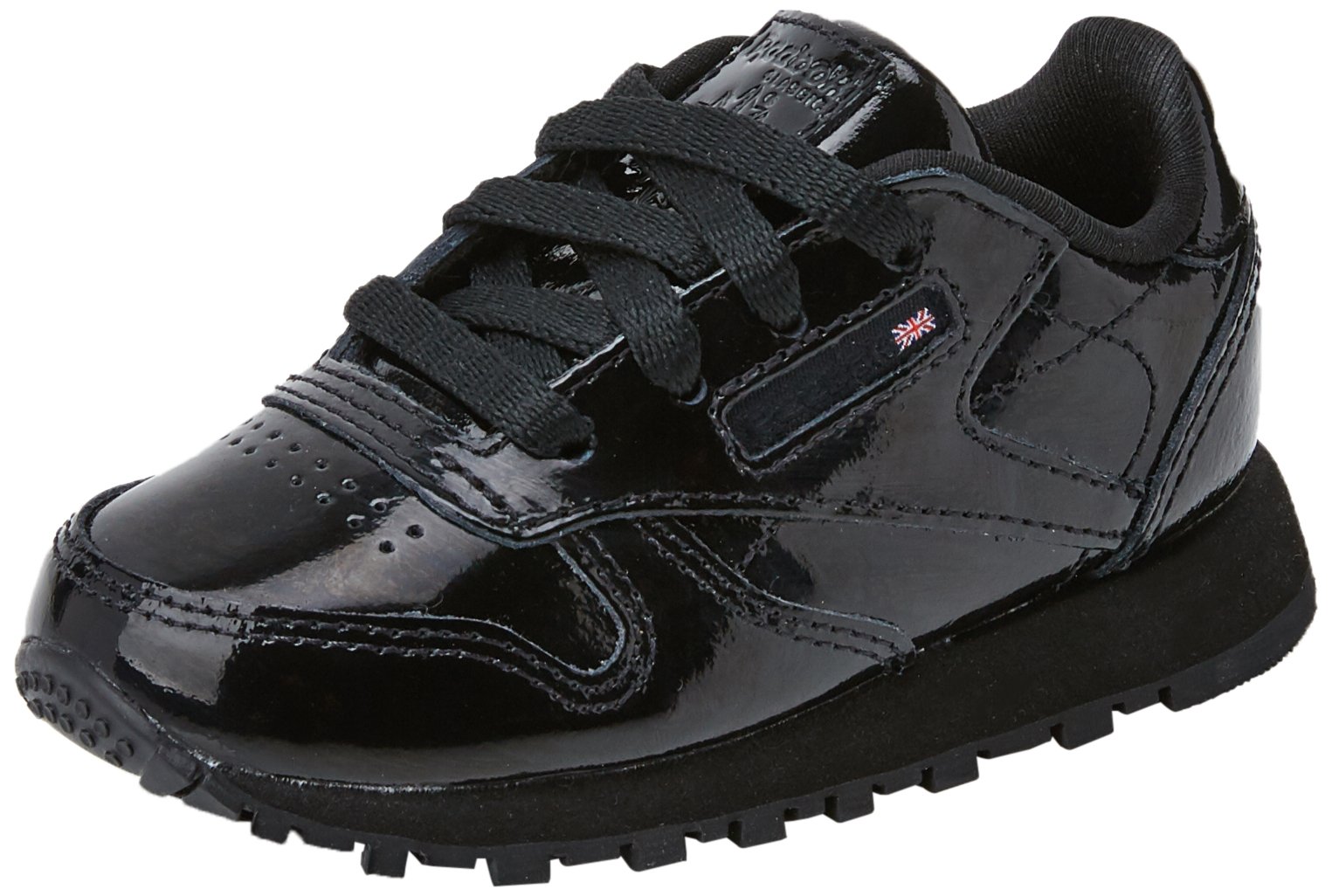 reebok patent trainers