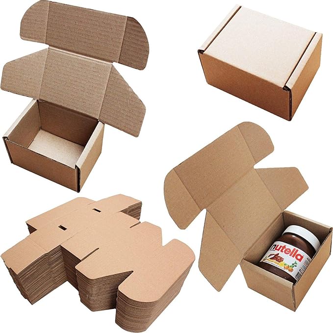 10 X 5 X 4 X 3 Brown Shipping Storage Boxes Cardboard MAILING Packet