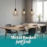 Giggi Black Ceiling Light Wire Basket Pendant Lighting view 8