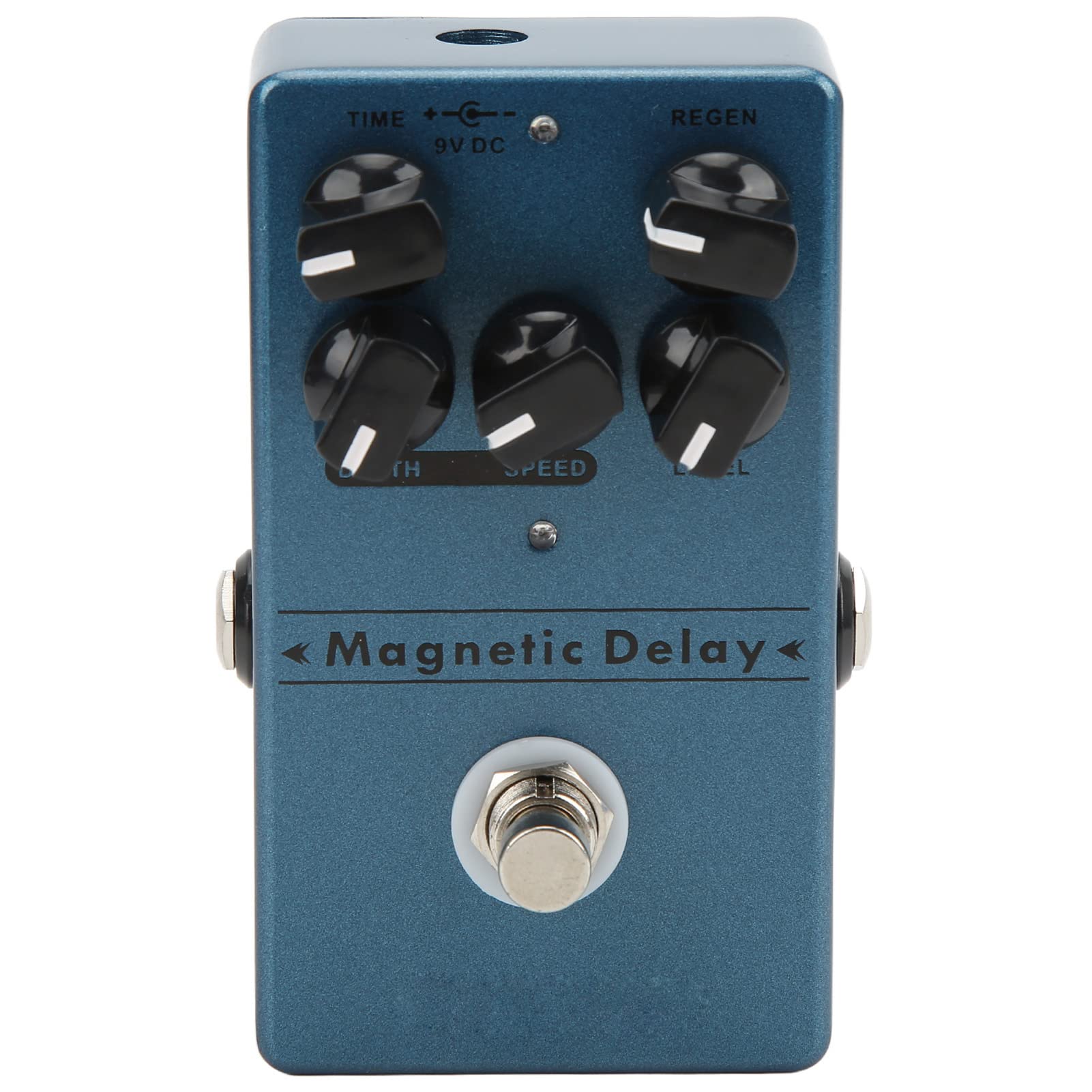 Delays Guitar Pedals, Magnetic Echoes Delay Pedal Small Size Time Knob for Guitars
