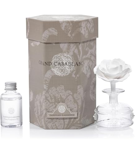 Zodax Flora - Set di 6 flauti incisi
