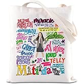 FOTAP Musical Movie Inspired Gift Musical Theatre Gift Musical Lover Tote Bag Theatre Drama Shoulder Bag