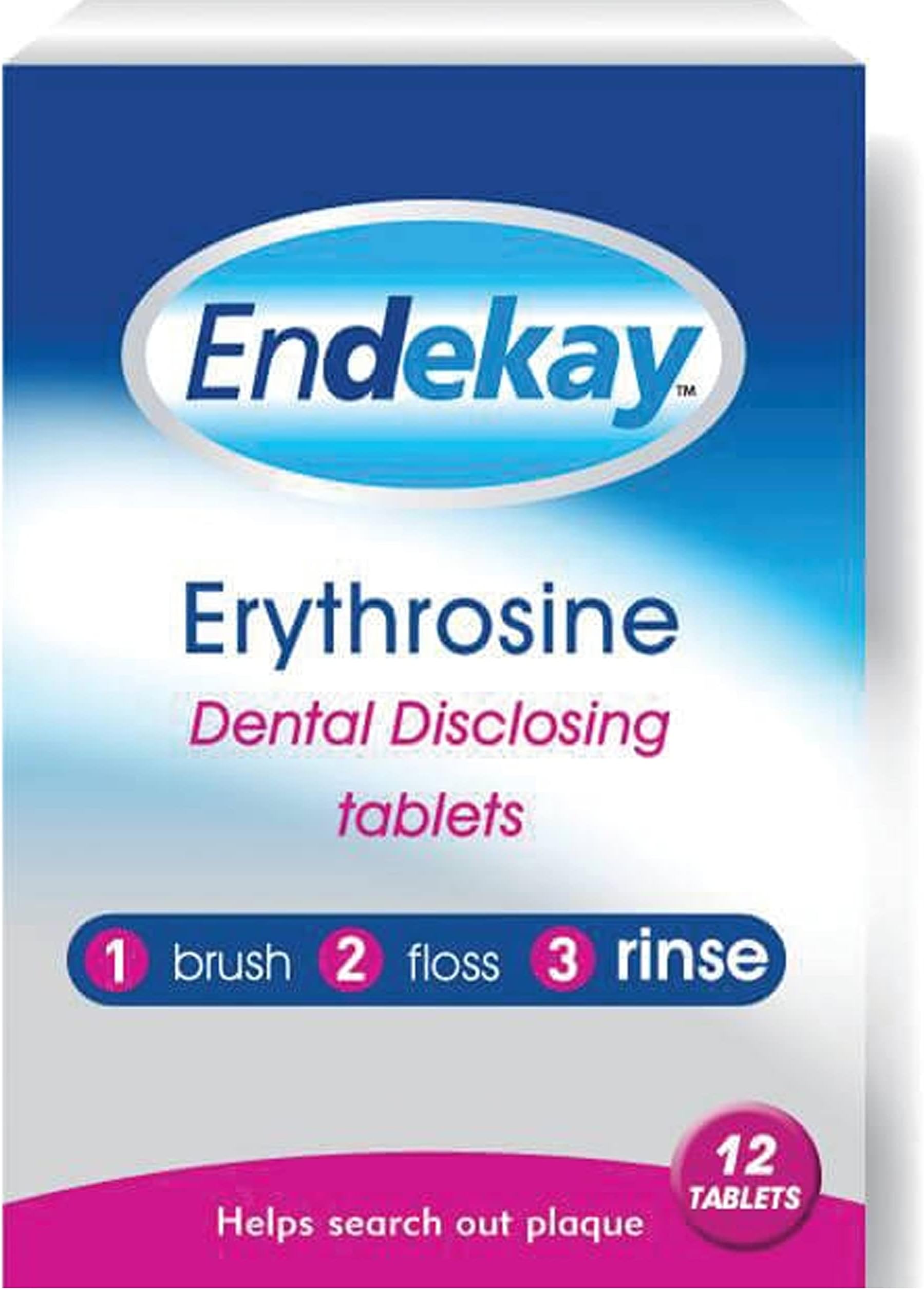 Endekay Three Packs of Disclosing Tablets